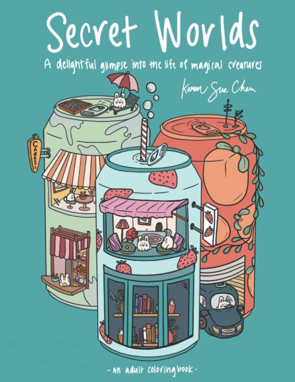 Coloring Book, Color Practice Book, Magical Life of Tiny Creatures Coloring Book Coloring Book, Color Practice Book, Magical Life of Tiny Creatures Coloring Book